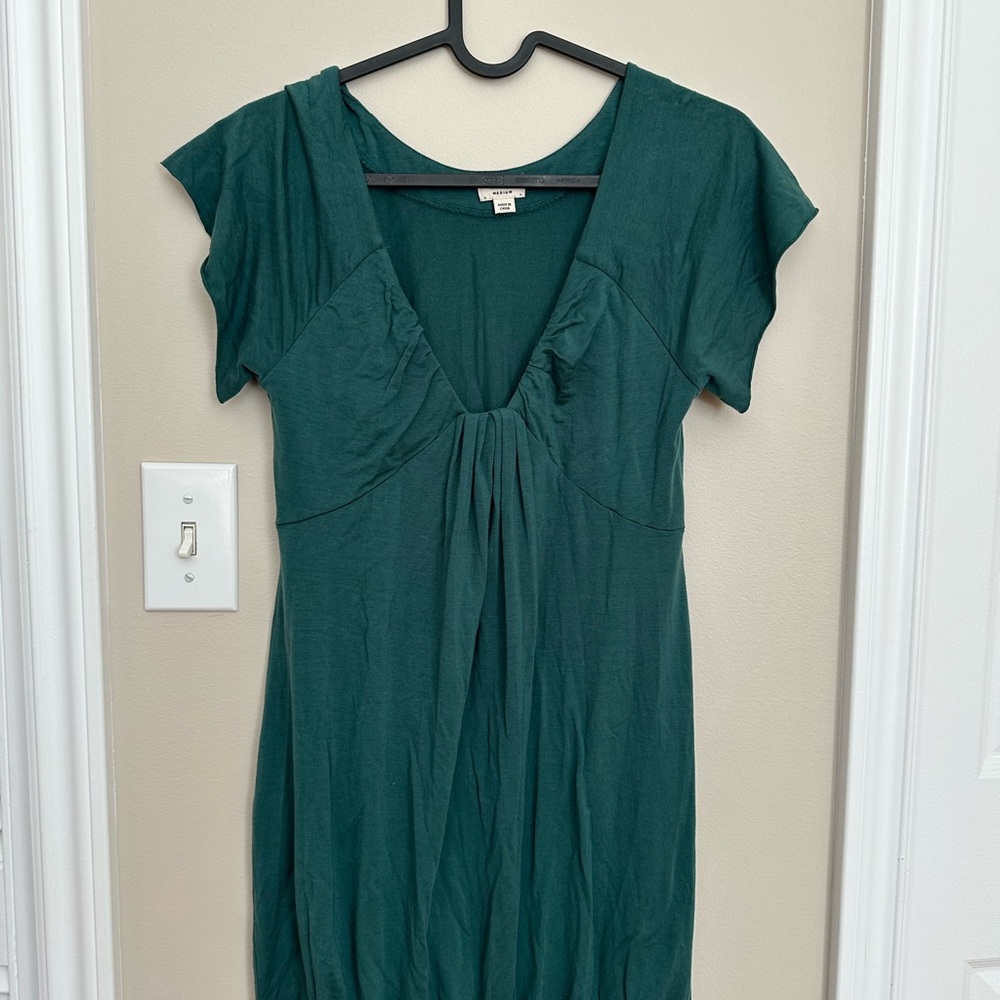 Teal Wilfred Short Sleeve Dress